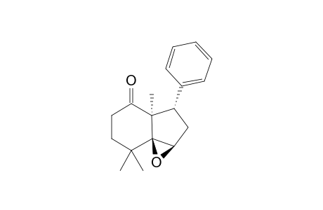 3a,7,7-Trimethyl-3-phenyl-hexahydro-1-oxacyclopropa[c]inden-4-one