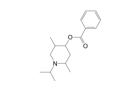 Benzoic acid, (1-isopropyl-2,5-dimethyl-4-piperidyl) ester