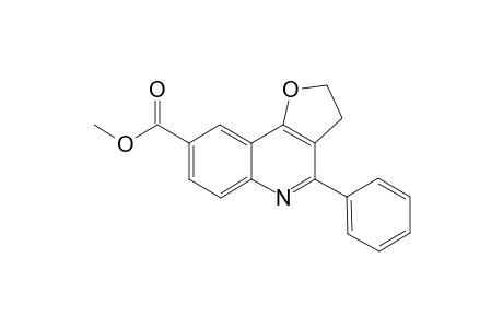 Methyl 2,3-dihydro-4-phenylfuro[3,2-c]quinoline-8-carboxylate