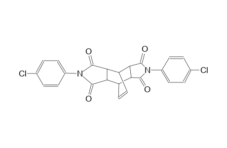 4,10-bis(4-chlorophenyl)-4,10-diazatetracyclo[5.5.2.0~2,6~.0~8,12~]tetradec-13-ene-3,5,9,11-tetrone