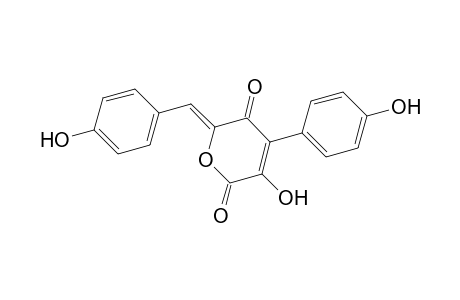 2H-Pyran-2,5(6H)-dione, 3-hydroxy-4-(4-hydroxyphenyl)-6-[(4-hydroxyphenyl)methylene]-