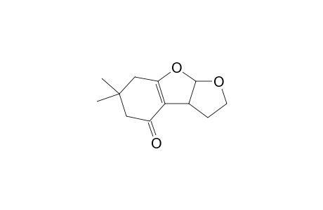 2,3,4,5,6,7-Hexahydro-6,6-dimethyl-3H,3aH-furo[2,3-b]benzofuran-4-one