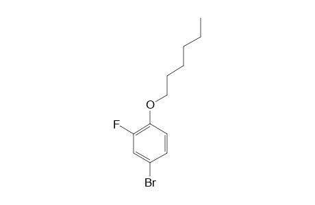 4-BROMO-2-FLUORO-1-N-HEXYLOXYBENZENE