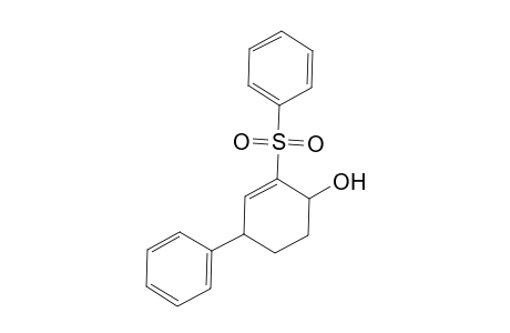 4-Phenyl-2-phenylsulfonylcyclohex-2-enol