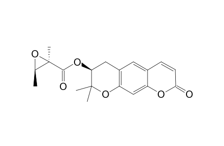 (2"R,3"R)-Epoxyangeloyl-decursinol