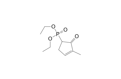 5-Diethoxyphosphoryl-2-methyl-1-cyclopent-2-enone