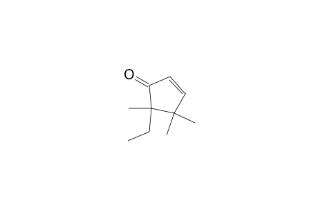 2-Cyclopenten-1-one, 5-ethyl-4,4,5-trimethyl-
