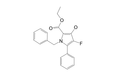 ETHYL-1-BENZYL-4-FLUORO-3-HYDROXY-5-PHENYL-1H-PYRROLE-2-CARBOXYLATE