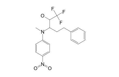1,1,1-TRIFLUORO-3-(METHYL-3-NITROANILINO)-5-PHENYL-PENTAN-2-OL;MAJOR-ISOMER