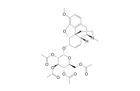 6-O-(2,3,4,6-TETRA-O-ACETYL-BETA-D-GLUCOPYRANOSYL)-CODEINE