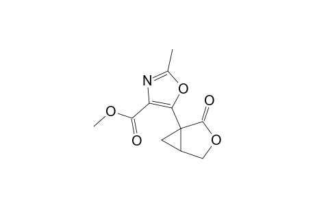 2-Methyl-5-(2-oxo-3-oxabicyclo[3.1.0]hex-1-yl)oxazole-4-carboxylic acid methyl ester