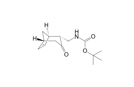 tert-Butyl (((1R*,2R*,5R*)-3-oxobicyclo[3.2.1]oct-6-en-2-yl)methyl)carbamate