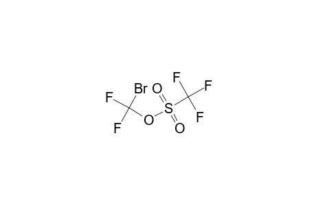 trifluoromethanesulfonic acid (bromo-difluoro-methyl) ester