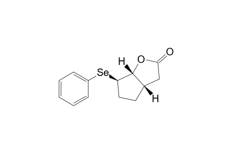 2H-Cyclopenta[b]furan-2-one, hexahydro-6-(phenylseleno)-, [3aS-(3a.alpha.,6.alpha.,6a.alpha.)]-