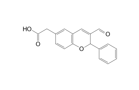 6-(Carboxymethyl)-2-phenyl-2H-chromene-3-carbaldehyde