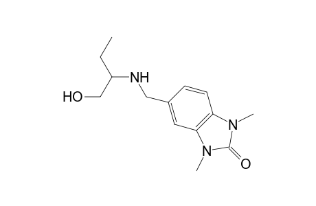 1,3-Dimethyl-5-[(1-methylolpropylamino)methyl]benzimidazol-2-one