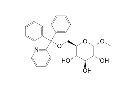 Methyl 6-O-(diphenyl(2-pyridyl)methyl) .alpha.,D-glucopyranoside