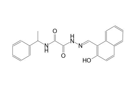 acetic acid, oxo[(1-phenylethyl)amino]-, 2-[(E)-(2-hydroxy-1-naphthalenyl)methylidene]hydrazide