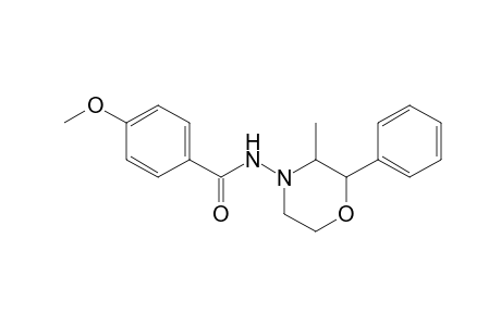 N-(3-methyl-2-phenylmorpholino)-p-anisamide