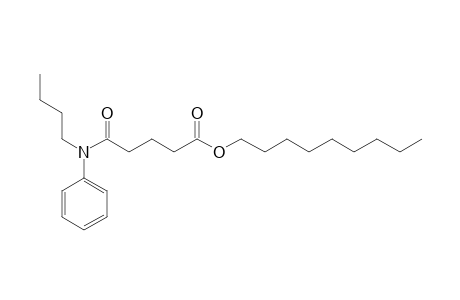 Glutaric acid, monoamide, N-butyl-N-phenyl-, nonyl ester