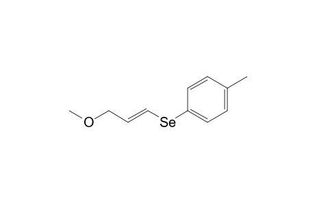1-[(E)-3-methoxyprop-1-enyl]selanyl-4-methyl-benzene