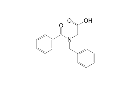2-[benzoyl(benzyl)amino]acetic acid