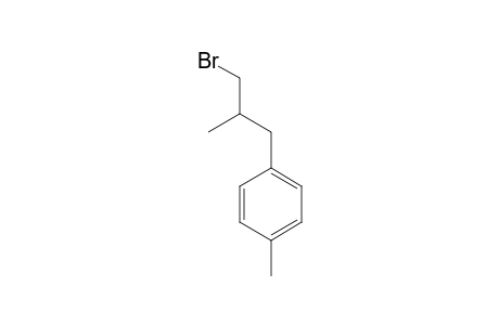 Benzene, 1-(3-bromo-2-methylpropyl)-4-methyl-