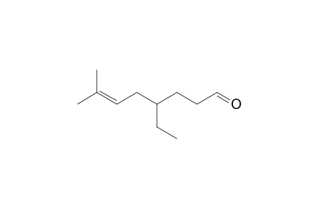 4-Ethyl-7-methyloct-6-enal