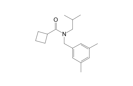 Cyclobutanecarboxamide, N-(3,5-dimethylbenzyl)-N-isobutyl-