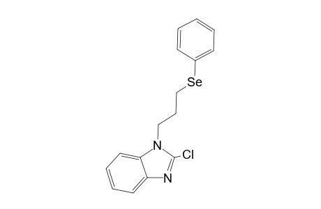 2-Chloro-1-[(3-phenylselanyl)propyl]-1H-benzo[d]imidazole