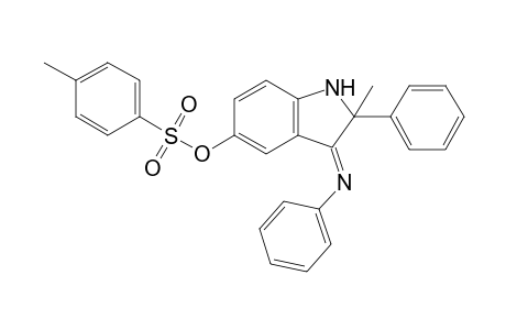 2-Methyl-2-phenyl-3-phenylimino-5-[(p-tolylsulphonyl)oxy]indoline