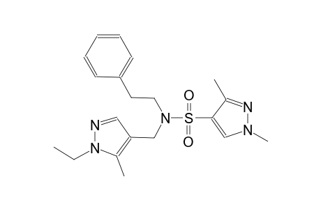 1H-pyrazole-4-sulfonamide, N-[(1-ethyl-5-methyl-1H-pyrazol-4-yl)methyl]-1,3-dimethyl-N-(2-phenylethyl)-