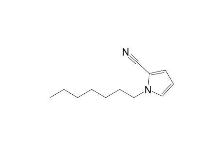 2-Cyano-N-(n-heptyl)-pyrrole