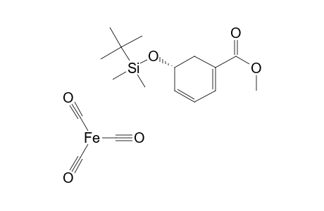 (1S,5R)-tricarbonyl(1-methoxycarbonyl-5-[[(1,1-dimethylethyl)dimethylsilyl]oxy]cyclohexa-1,3-diene)iron