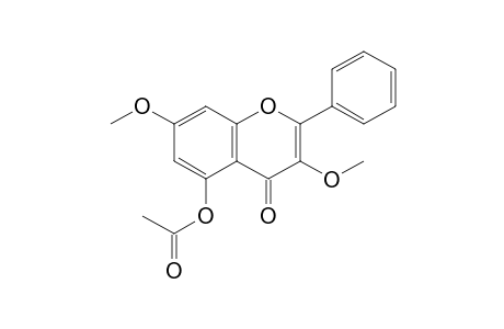 5-Acetoxy-3,7-dimethoxyflavone