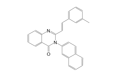 2-[(E)-2-(3-methylphenyl)ethenyl]-3-(2-naphthyl)-4(3H)-quinazolinone