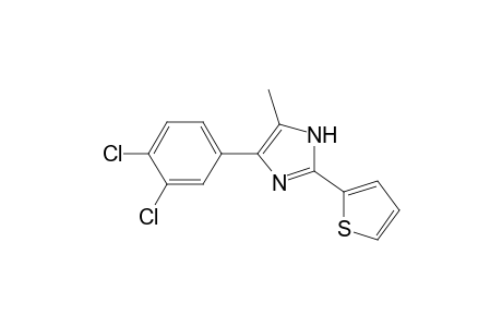 4-(3,4-dichlorophenyl)-5-methyl-2-(2-thienyl)imidazole