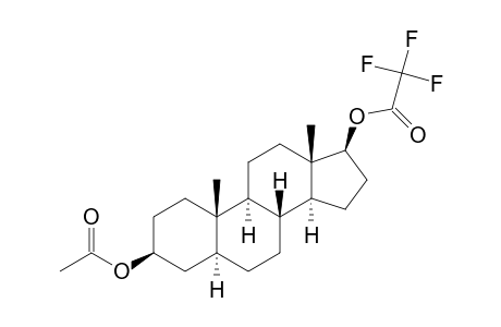 Androstane-3,17-diol, 3-acetate 17-(trifluoroacetate), (3.beta.,5.alpha.,17.beta.)-