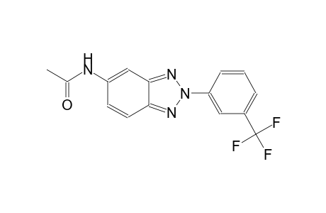 N-{2-[3-(trifluoromethyl)phenyl]-2H-1,2,3-benzotriazol-5-yl}acetamide