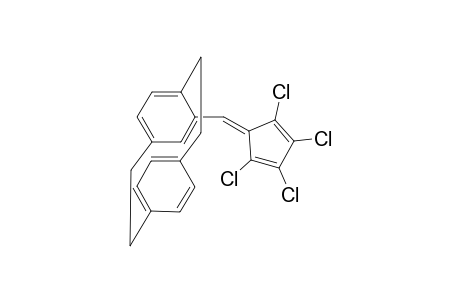 4-(1',2',3',4'-Tetrachloro-6'-fulvenyl)[2.2]paracyclophane
