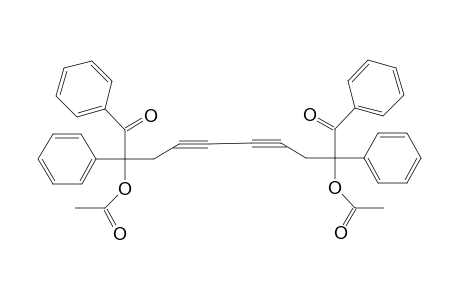 4,6-Decadiyne-1,10-dione, 2,9-bis(acetyloxy)-1,2,9,10-tetraphenyl-