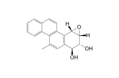 Chryseno[3,4-b]oxirene-1,2-diol, 1,2,2a,3a-tetrahydro-10-methyl-, (1.alpha.,2.beta.,2a.alpha.,3a.alpha.)-
