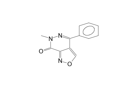 6-Methyl-4-phenyl-isoxazolo(3,4-D)pyridazin-7(6H)-one