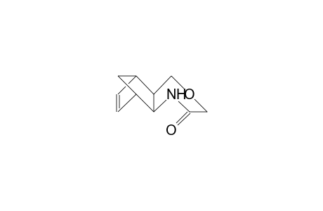 Diexo-norbornene(5,6-F)perhydro(4,1)oxazepin-2-one