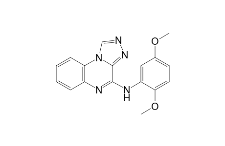 (2,5-dimethoxyphenyl)-([1,2,4]triazolo[4,3-a]quinoxalin-4-yl)amine