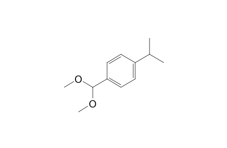 Benzene, 1-(dimethoxymethyl)-4-(1-methylethyl)-