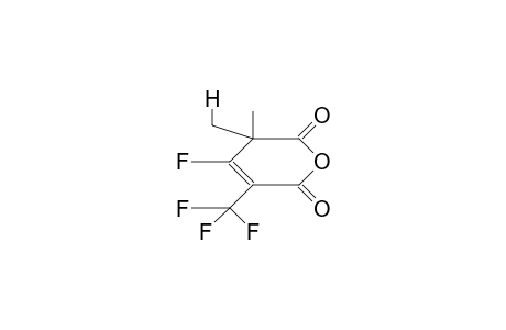 3,3-DIMETHYL-4-FLUORO-3,6-DIHYDRO-5-TRIFLUOROMETHYL-2H-PYRAN-2,6-DIONE