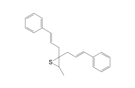 3-Methyl-2,2-bis[3-phenyl-2(E)-propen-1-yl]thiirane