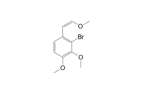 (E) and (Z)-1-(2-Bromo-3,4-dimethoxyphenyl)-2-methoxyethene