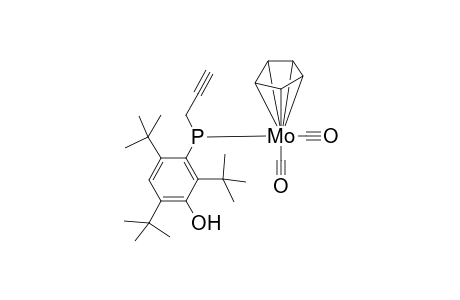 {P-[2,4,6-tri(t-Butyl)hydroxyphenyl-P-propynylphosphanediyl} {dicarbonyl)(cyclopentadienyl molybdenum